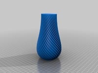 Elegant Spiraal Vaas – Moderne Kunst in Huis